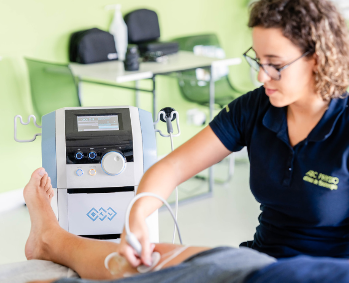 Tratamento de Radiofrequência na Clínica de Fisioterapia ABC Physio em Almada